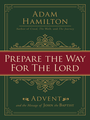 cover image of Prepare the Way for the Lord